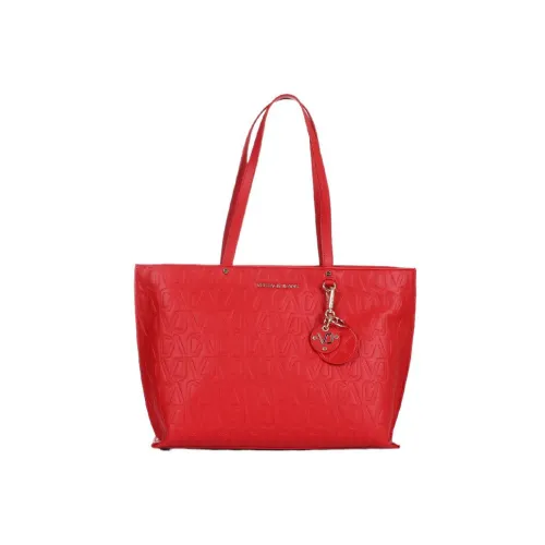 VERSACE JEANS COUTURE Кожа Тоут Сумка Сумка для покупок Сумка Сумка через плечо Женская Красная