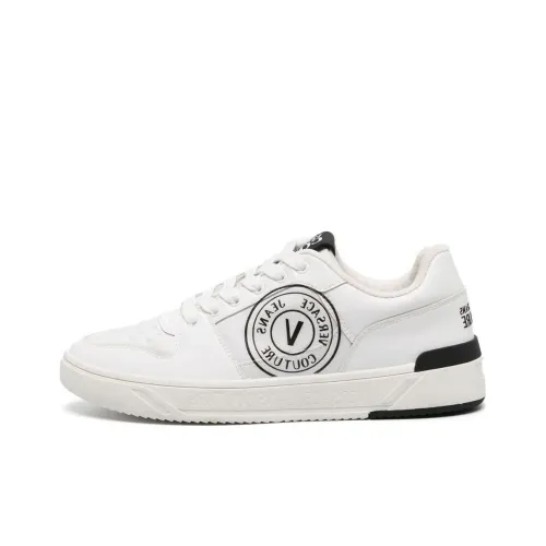 VERSACE JEANS Скейтборд Кроссовки Низкие Белые Мужские