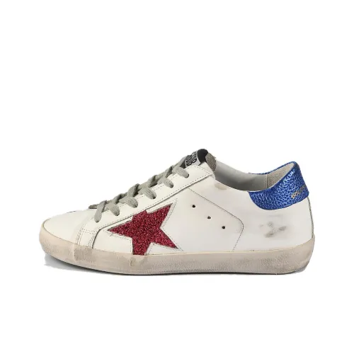 Golden Goose Супер Звезда Скейтборд Кроссовки Низкие Белые Женские