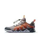 Серо-оранжевый