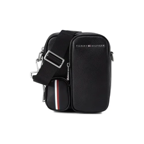 Tommy Hilfiger Сумка через плечо из искусственной кожи маленькая мужская черная