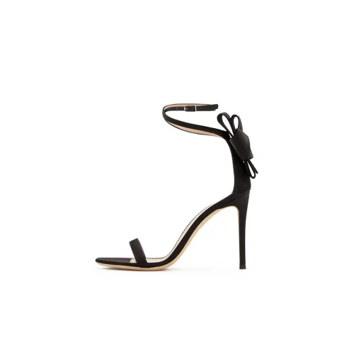 Giuseppe Zanotti GZ Alina Bow One Strap Sandals 10,5cm Women's Black