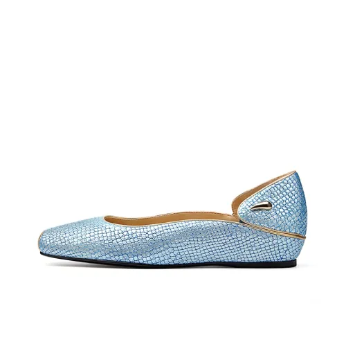 AJOY SAHU Женские повседневные туфли Low Top Mermaid Синий Женские