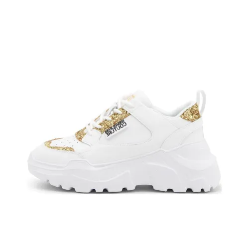 VERSACE JEANS COUTURE Повседневный Низкий Топ Белый Женский