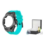 Чёрный Ледяной Синий + Инструмент + Защита экрана из закалённого стекла