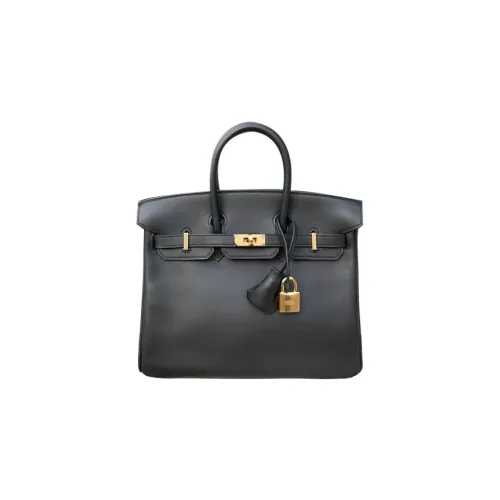 HERMES Birkin Jonathan Кожа Сумка Birkin Сумка Женская 89 Черная