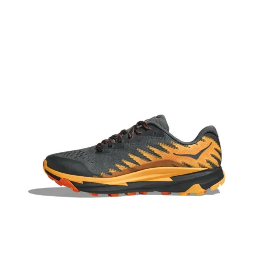 HOKA ONE ONE Torrent 3 Замок Rock Напиток Устойчивый к Износу Низкий Топ Беговые кроссовки Мужской Черный