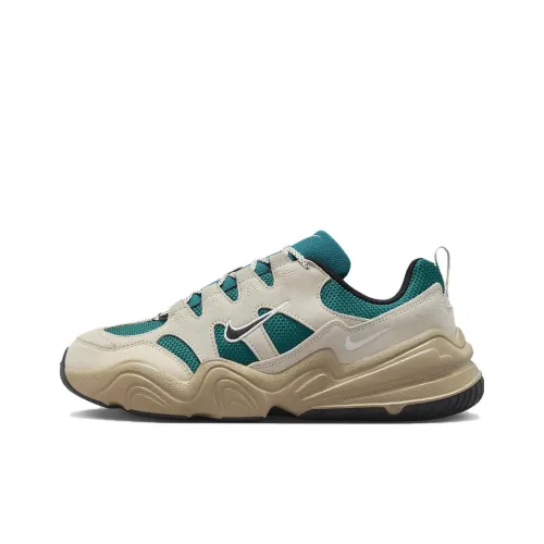 Nike Tech Hera Shock Absorbers Slip-Resistant Low Top Casual Shoes Men's Green Найк Tech Hera Shock Absorbers противоскользящие низкие топ повседневная обувь мужская зеленая