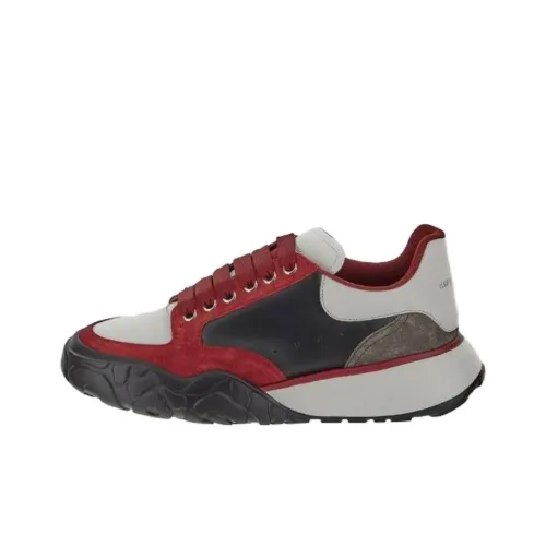 Alexander McQueen Низкий топ Повседневная обувь Мужская Черный Красный