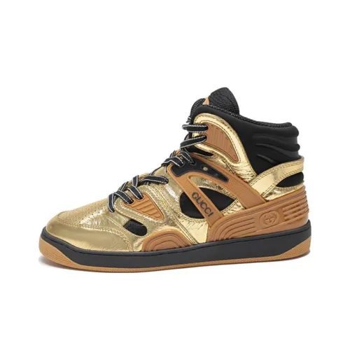GUCCI Basket Термостойкие Высокие Кроссовки для Скейтбординга Мужские