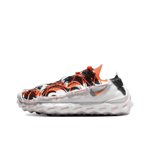 Nike ISPA Casual Low Top Белый Оранжевый Черный Унисекс