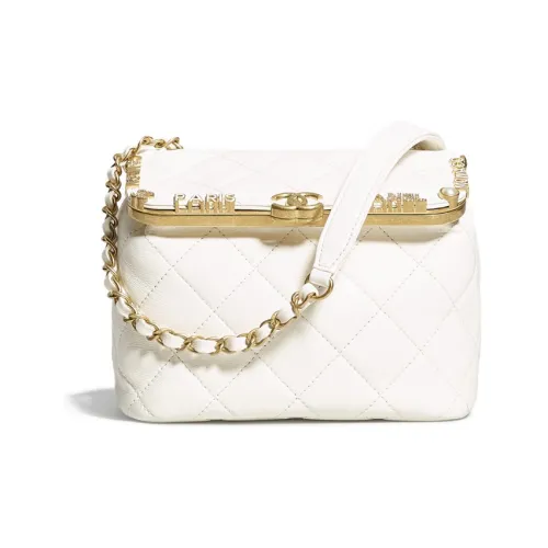 CHANEL 23C Early Spring Овечья шкура Сумка через плечо Сумка на плечо Женская Белая