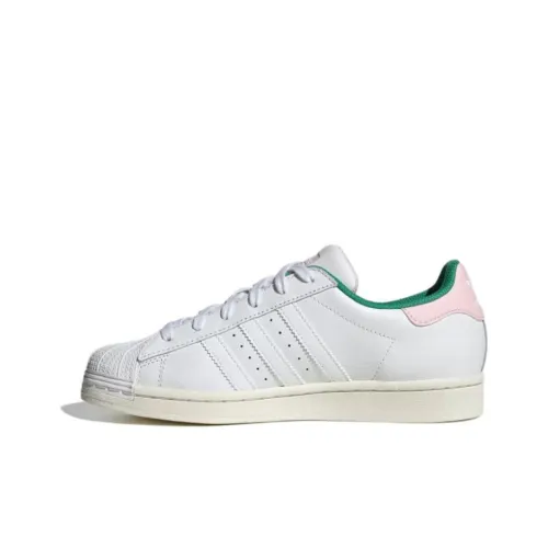 Adidas Originals Superstar Series Low Топ Скейтборд Кроссовки Женские Розовые Белые