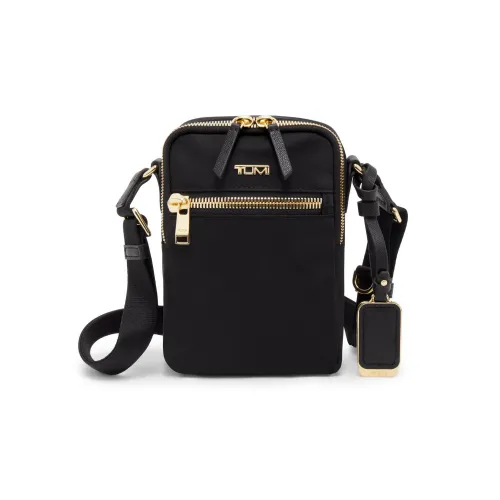 TUMI Voyageur Нейлон Camera Сумка Сумка через плечо Маленькая Женская Черная