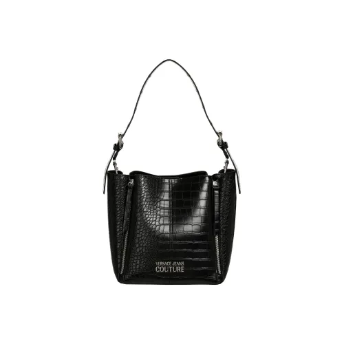 VERSACE JEANS COUTURE Полиэстер Через плечо Одно плечо Сумка Обычный Женский Черный