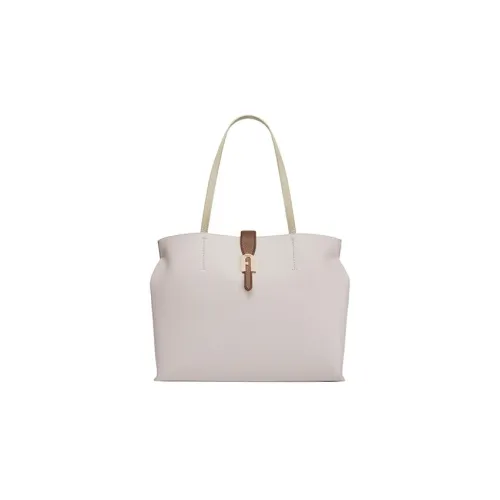 Furla Sofia Collection GRAIN LEATHER Тоут Сумка Сумка для покупок Сумка Большая Женская Экрю