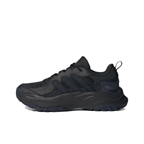 Adidas Maxxwavy Low Беговые кроссовки унисекс черные