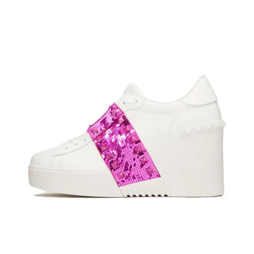 Valentino OPEN DISCO Высокие каблуки Белый Женские