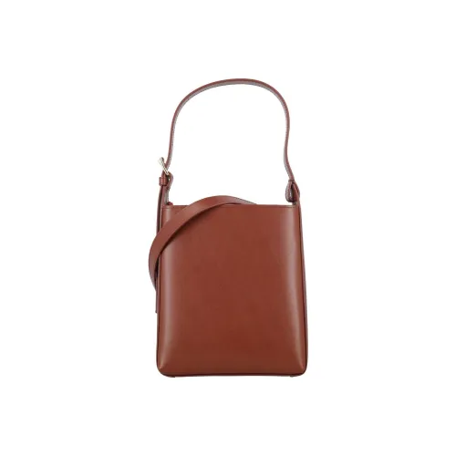 A.P.C Сумка через плечо из коровьей кожи женская коричневая