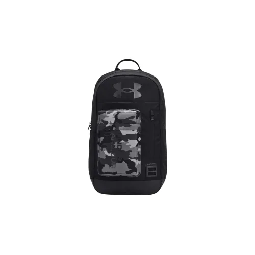 Under Armour Полиэстер Рюкзак Стандартный Унисекс Камуфляж Черный