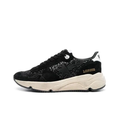 Golden Goose Running Sole Повседневный Низкий Топ Черный Белый Женский