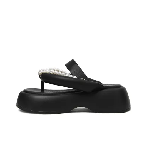 CAMEIDO Стильные сандалии 6 см женские черные