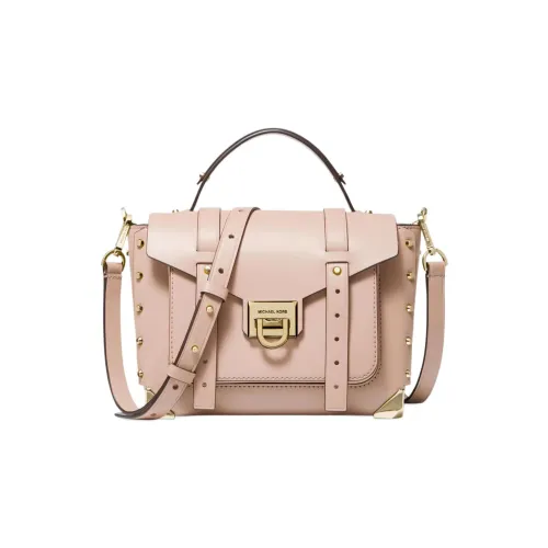 MICHAEL KORS Manhattan Кожа Сумка Сумка через плечо Сумка через плечо Средний Женская Розовая