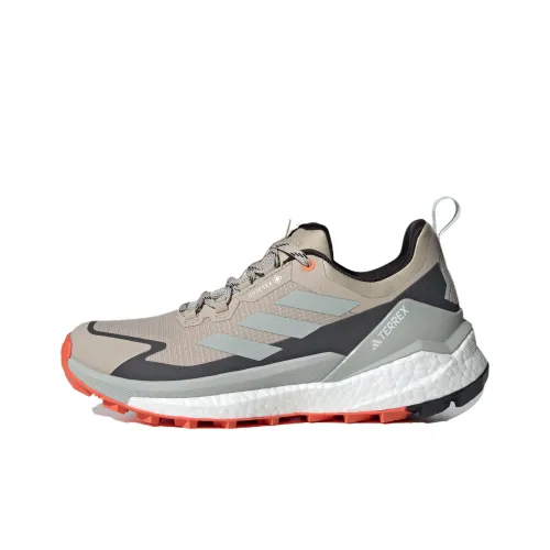 adidas Terrex FREE HIKER 2,0 Slip Устойчивый к истиранию Низкий Топ Уличная обувь Женская Черный Серый