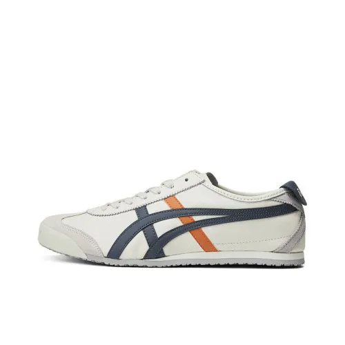 Onitsuka Tiger MEXICO 66 Износостойкий Дышащий Легкий Низкий Топ Повседневная Обувь Унисекс Белый