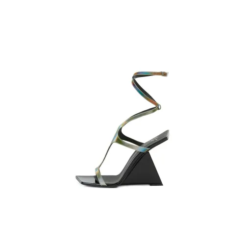 GIUSEPPE ZANOTTI one Ремень Сандалии Черные Женские