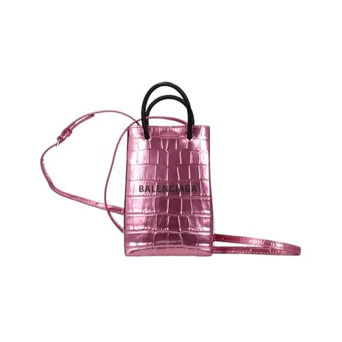 Balenciaga Сумка через плечо из коровьей кожи сумка обычная женская розовая