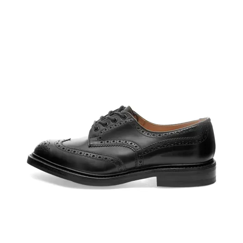 Tricker's Мужская повседневная обувь, низкий топ, черный, мужской