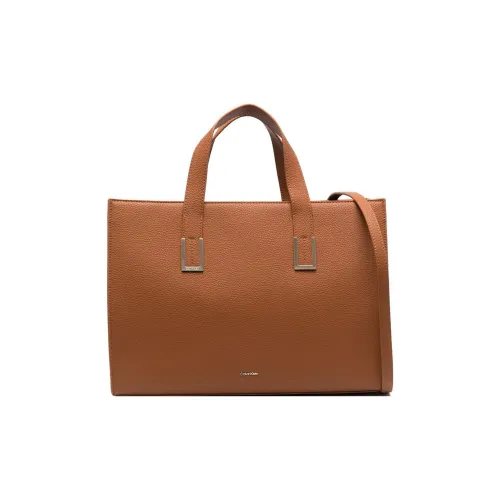 CALVIN KLEIN Полиэстер с полиуретаном сумка-тоут сумка для покупок сумка женская умбра