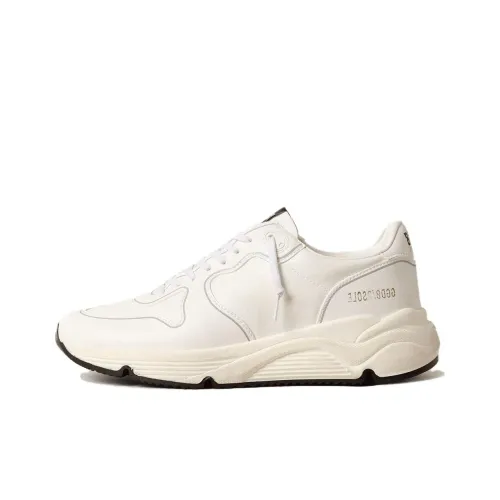 Golden Goose Running Sole Casual Low Top White Women's