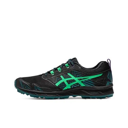 Asics Гель FUJISETSU 3 GTX Повседневный Низкий Топ Черный Зеленый Мужской