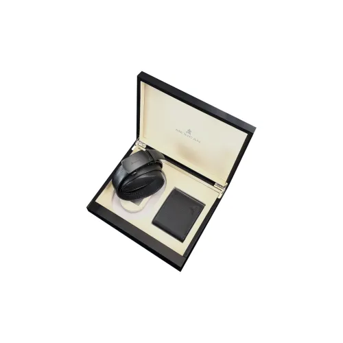 MEXICAN Кошелек из коровьей кожи стандартный мужской черный