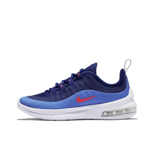 Nike Air Max Axis Low Беговые кроссовки для малышей синий белый красный