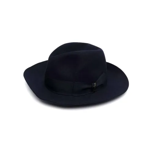 Borsalino Кроличий мех Felt Hats Blue Мужской
