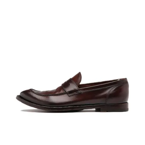 Officine Creative Лоферы Burgundy Мужской