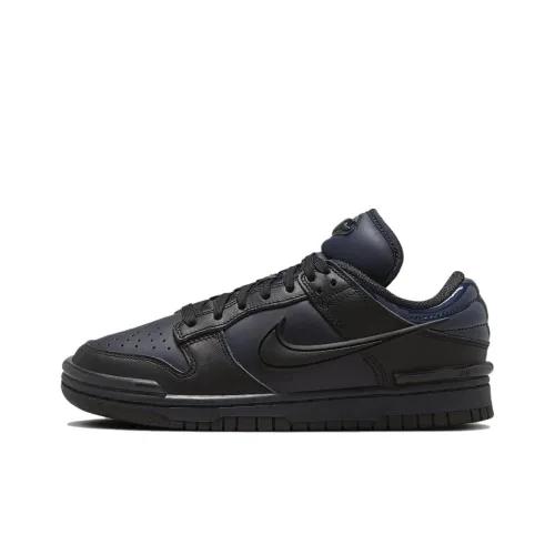 Nike Dunk Скейтборд Кроссовки Низкие Морской Синий Женские