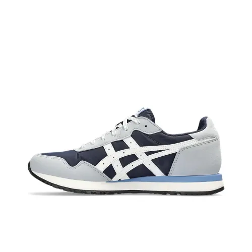 Asics Tiger Runner 2 Амортизация Износостойкие Низкие Кроссовки для Бега Унисекс Синий Черный