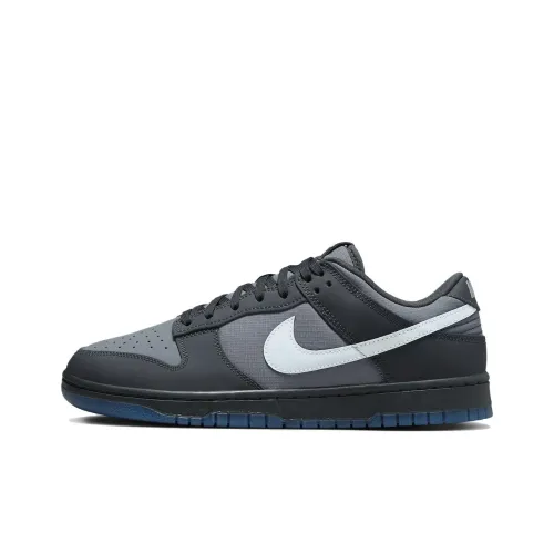 NIKE Dunk Кроссовки для скейтбординга Низкие Серые Унисекс