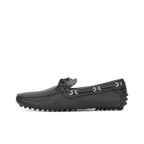 Car Shoe Лоферы с резиновым покрытием, черные, мужские