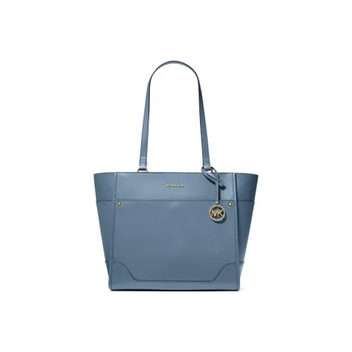 MICHAEL KORS Harrison Кожа Тоут Сумка Сумка для покупок Сумка Сумка через плечо Большая Женская Синяя