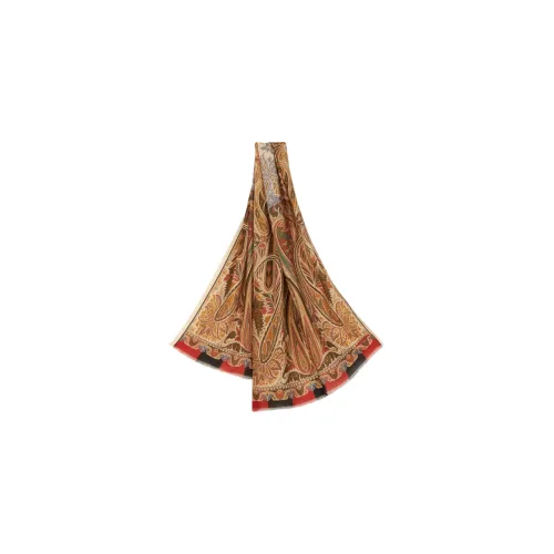 ETRO Вязаные шарфы Многоцветный Мужской