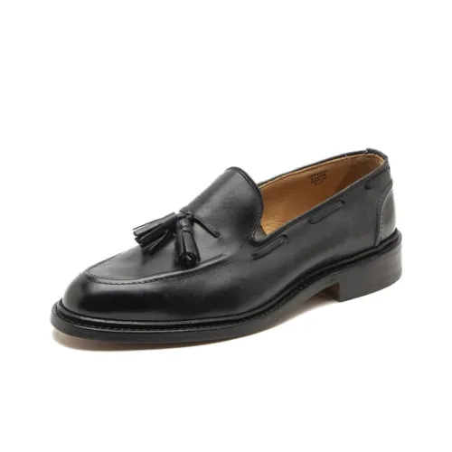 Tricker's Лоферы Низкие Топы Черные Мужские