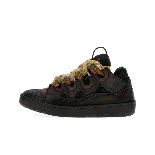 Кроссовки для скейтбординга Lanvin Curb Low Top Черные Мужские