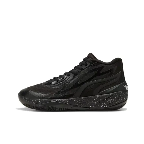 PUMA MB.02 Баскетбольные кроссовки MID Топ Черный Мужской