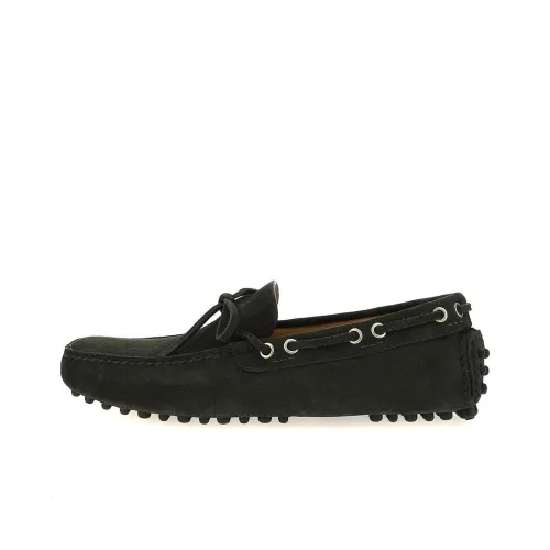 Car Shoe Лоферы с резиновым низом Низкий топ Черный Мужской