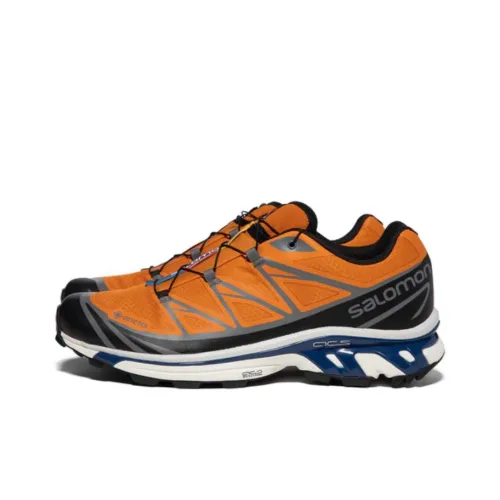 SALOMON XT 6 GTX Utility Амортизация Низкий Топ Уличная Обувь Унисекс Оранжевый